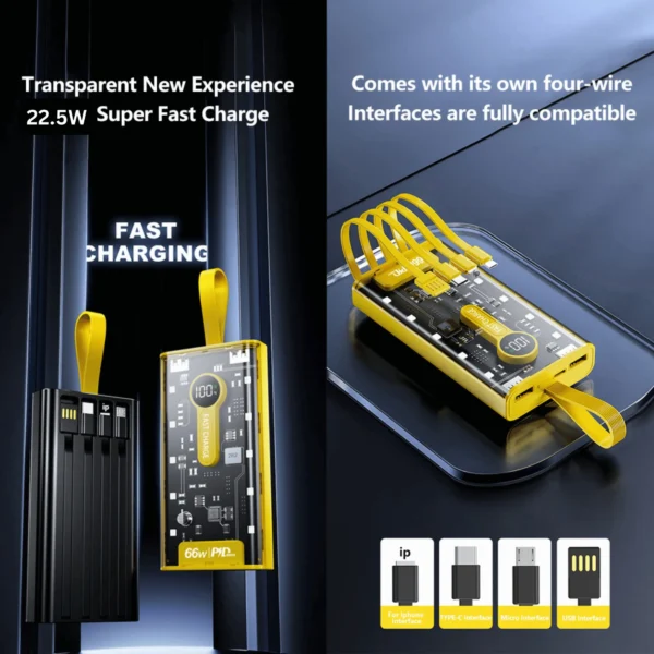 Super Fast Charge Power Bank 10000mAh