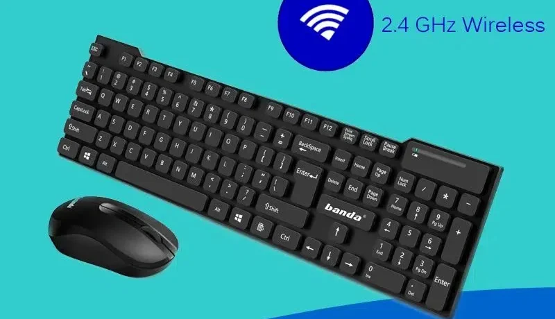 Banda W500 Wireless Keyboard and Mouse Combo